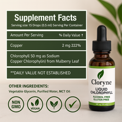 Cloryne™ - Chlorophyll Liquid Drops